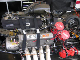 Nitro Funny Car Engine - Pomona Raceway, CA